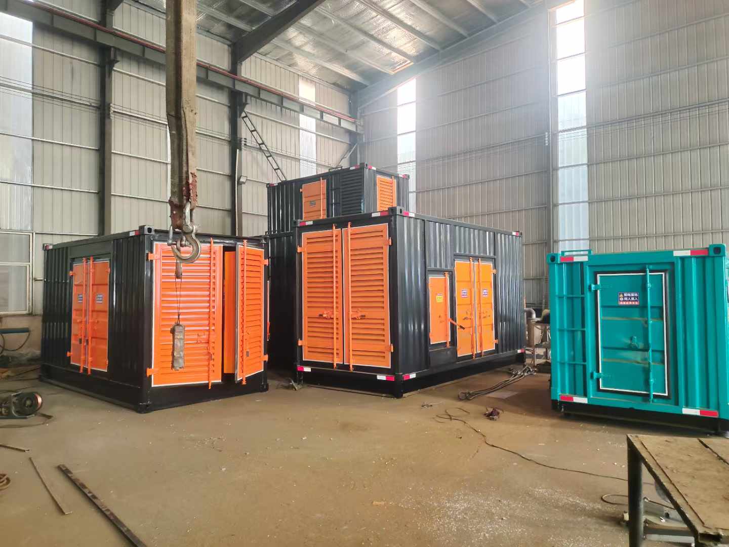 高阳500kw柴油发电机组可以带动多少功率设备？